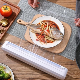 fdg conservante película de lámina de cera cortador de papel de plástico dispensador de envoltura profesional restaurante utensilios de cocina