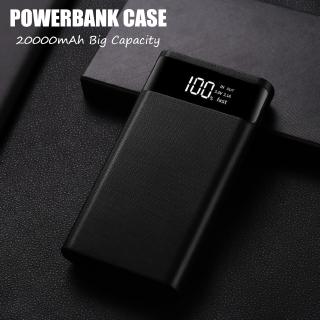 [Batteries Not Included] DIY Self-Assembled Dual Port Power Bank Case Module 6*18650 Powerbank Shel