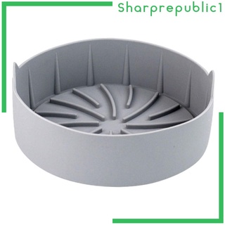 [shpre1] Freidora de aire redonda olla de silicona seguro para horno accesorios de Pizza bandeja de hornear