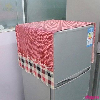 Cubierta de polvo para nevera con bolsa de almacenamiento multiusos para lavadora, refrigerador, cubre flash (1)