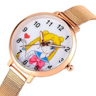 Reloj Pulsera Sailor Moon Anime Kawaii, Reloj Regalo Reloj Sailor Moon, Reloj De Sailor Moon
