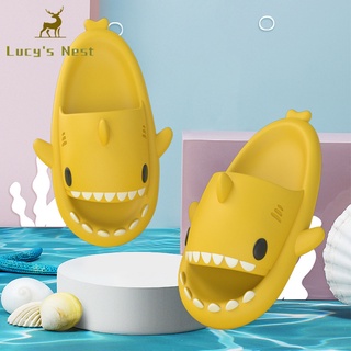 Zapatillas De Tiburón Antideslizante Ducha Baño Suave Verano Diapositiva Sandalias Para Niñas Y Niños