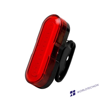 [nuevo]luz Trasera LED para bicicleta recargable por USB/luz trasera de advertencia (luz roja)