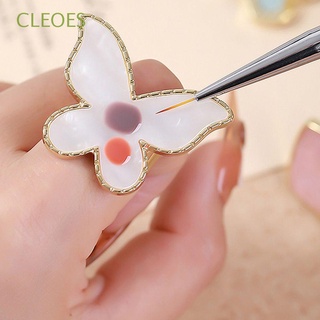 CLEOES Girls Nail Display Board Crystal Nail art palette NailDisplay Ring Tips Butterfly Resin Love shape Phnom Penh Agate Japanese Painted Ring Photograph tools