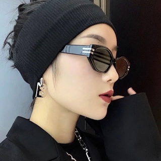 2021 Fashion Trend Women's Sunglasses Trend New Personality Handsome Star with The Same Paragraph Anti-ultraviolet Sunglasses