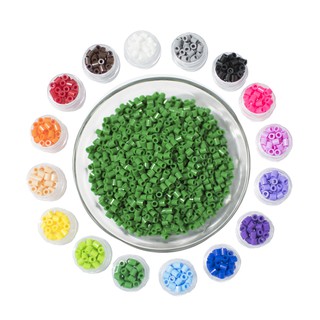 Color Verde Bolsa con 500 Beads MIDI Curioso Beads, colores Hama Beads, Perler Beads, Artkal