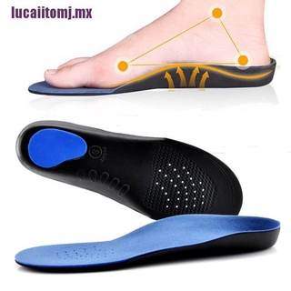 [••] plantillas ortopédicas con soporte de arco de pies planos unisex para alivio del dolor eva