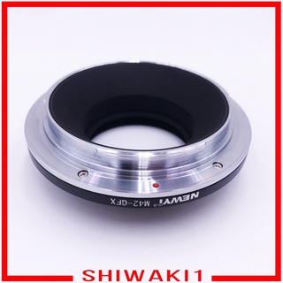 [SHIWAKI1] M42-GFX adaptador de montaje de lente para GFX100S 50R 50S fotografía ligera