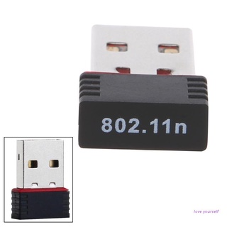 CON 150Mbps USB 2.0 WiFi Adaptador Inalámbrico Red LAN Tarjeta 802.11 ngb Ralink MT7601
