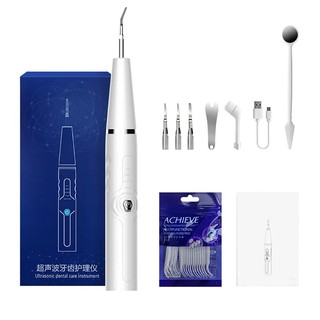 [listo stock] eléctrico portátil ultrasónico dental escalador de cálculo de dientes removedor de manchas de dientes sarro limpiador dentista