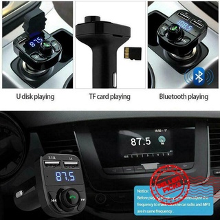 New Arrival Wireless Bluetooth Hands-free Car Kit FM Player Charger USB Dual Transmitter MP3 K5U3