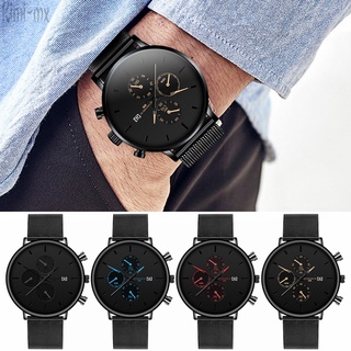 Men Watch Waterproof Quartz Strap Watch Multifunction Chronograph Wristwatch Male Sports Watch (1)