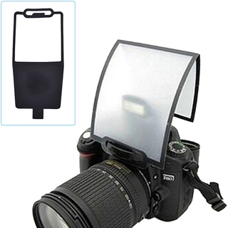 {FCC} Difusor de Flash Softbox negro Reflector transparente para Canon Nikon Yongnuo Speedlite