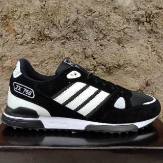 Adidas ZX 750 zapatos deportivos hombres deportes negro y blanco premium