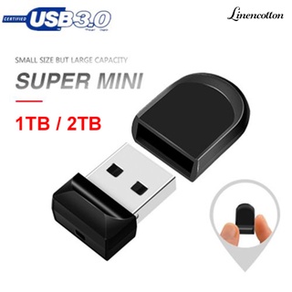 [linencotton] Mini memoria Flash USB de alta velocidad portátil de 1TB/2TB/disco U