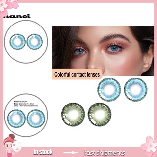 han_ lentes de contacto de maquillaje de superficie lisa/lentes de contacto naturales saludables para niñas