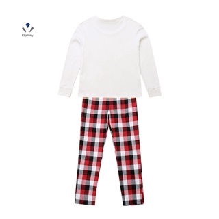 niños hombres mujeres ropa de dormir de la familia de coincidencia de navidad alce pijamas conjuntos de navidad pijamas conjunto (9)