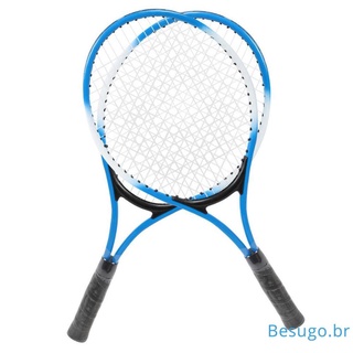 ❥Por✬Juego de raquetas de tenis para niños, raqueta de tenis de aleación de hierro con bola y bolsa de transporte para principiantes, niños,