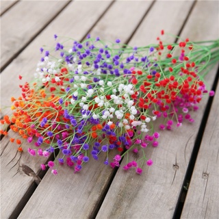 Lr- ramo de flores falsas Gypsophila para bebé/decoración de fiesta/boda/hogar