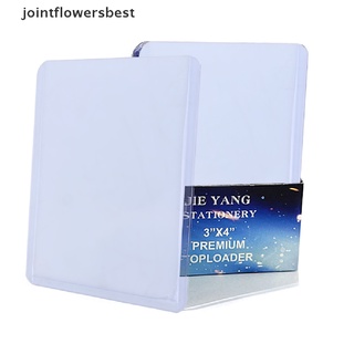 jfmx 25pcs 35pt ultra transparente toploader titular de la tarjeta mangas para star card glory