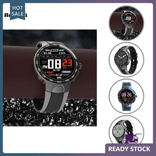 hls pulsera deportiva compatible con bluetooth de 1.28 pulgadas música gps información push pulsera deportiva reloj despertador