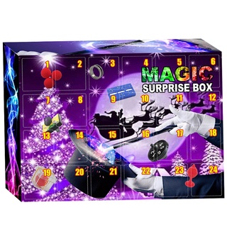 brroa 2021 navidad calendario de adviento 24days cuenta atrás magia sensorial fidget juguetes conjunto de cajas de regalo habitación decorativa para niños