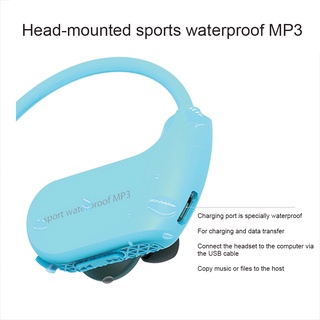 audífonos ipx8 mp3 reproductor mp3 impermeables para correr/natación (6)