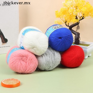 【well】 Mink Wool Yarn Mongolian Soft Cashmere Yarns Hand-knitted Crochet Yarn Baby Knit MX