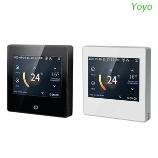 [yoyo] Termostato smart Wifi pantalla táctil con control De Voz