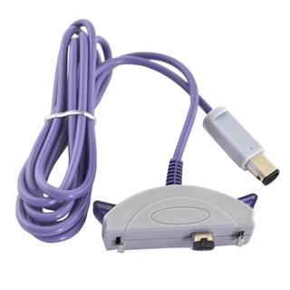 [precio De actividad] Cable de enlace de 5,9 pies para Gameboy Advance to para GameCube morado (4)