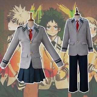 My Hero Academia Cosplay ropa de abrigo disfraz Izuku URARAKA abrigo chamarra Top Halloween fiesta mostrar uniforme conjunto (1)