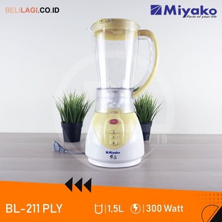 Miyako batidora de plástico 1.5 Lt Miyako BL 211 capas