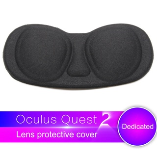 hadatallf Dustproof Anti-Scratch VR Glasses Lens Protective Soft Cover for Oculus Quest 2