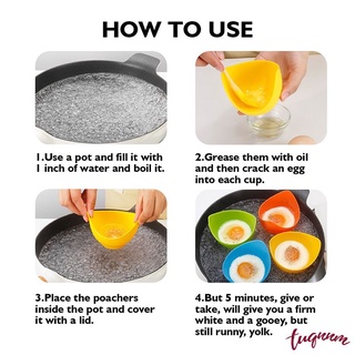 Food silicone egg cooker steamed egg cooker egg bowl ▵▲▵