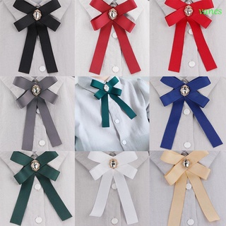 VANES Women Clothing Accessories Wedding Fabric Brooches Party Diy Bow Tie Pins Large Ribbon/Multicolor