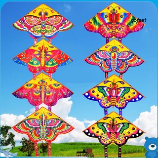 Pipa voladora con mariposa Colorida Para niños/juguete De juego (1)