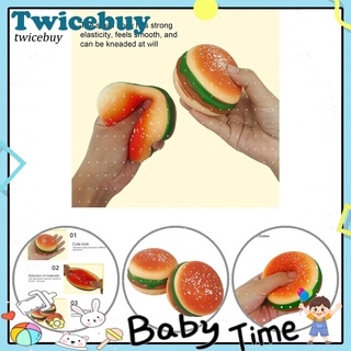 Juguete De hamburguesa Squeeze suave Para relajarse/juguete Twicebuy
