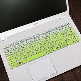 Funda de teclado para Acer Aspire A515 51G 52G 3 A315-21 E15 E 15 E5-576 E5576 V3 V15 E5-553G/575G/Aspire 3 5 7 Seri 15.6" portátil teclado Protector cubierta de teclado de silicona suave Keybord película a prueba de polvo
