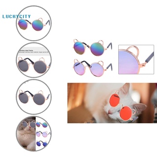 [luckycity] gafas de sol perfectas para mascotas, ligeras, decorativas, para mascotas, prácticas para exteriores