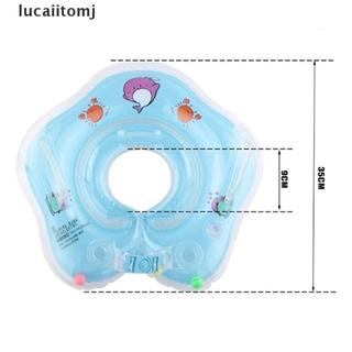 [lucaiitomj] Swimming Baby Accessories Neck Ring Tube Safety Baby Float Inflated Circle .