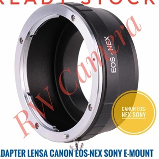 Ready Stock adaptador de lente para Canon EOS-NEX Body Sony EF Mount EF-S lente A70 A6 newarrival (1)