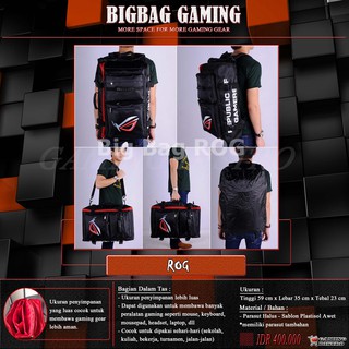 Bigbag ROG Gaming Bag - Republic Of Gamers - mochila para ordenador portátil para hombre