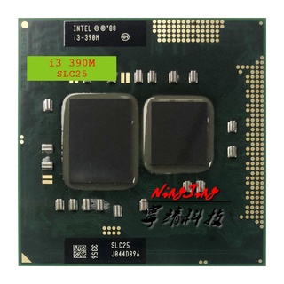 intel core i3-390m i3 390m slc25 2.6 ghz dual-core quad-thread cpu procesador 3w 35w socket g1/rpga988a