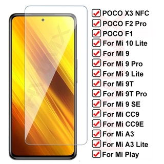 Protector De Pantalla De Vidrio Templado Para Xiaomi Redmi Note 5/6/7/8/9 10T Pro Lite Poco F1/M3/Max X3 NFC