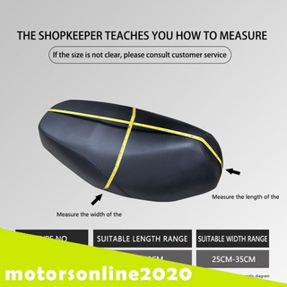 [motorsonline2020] cojín de asiento de aire para motocicleta 3d universal, almohadilla inflable, color negro