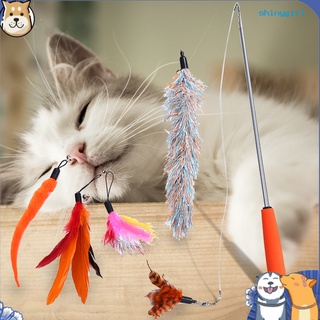Sg—Gatos telescópicos para gatos/Kit de juguete interactivo para plumas/gatitos