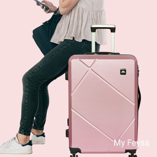 24 pulgadas de fibra Premium maleta de cabina maleta barata maleta Umrah maleta robusta maleta ABS equipaje puede bacalao