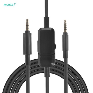 maria7 para -beyerdynamic mx300/mmx30 cable de auriculares control de sonido cable de auriculares