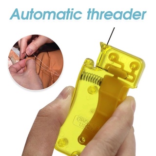 1 pza enhebrador automático para agujas de costura/agujas pequeñas para ojos