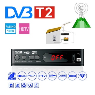 spot goods dvb-t2 sintonizador receptor hd 1080p satélite decodificador de tv sintonizador dvb c t2 dvb usb para monitor adaptador